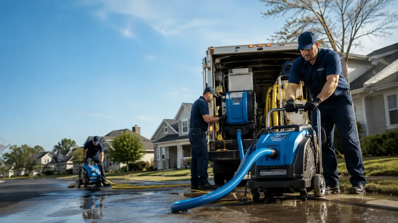 Flood Damage Cleanup in Ellamore, WV